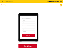 Tablet Screenshot of conwayyellowcab.com